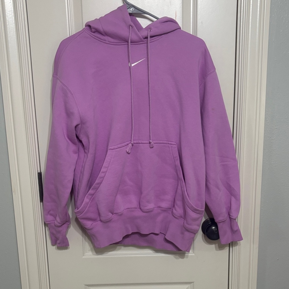 Nike Womens Purple Hoodie Sweater